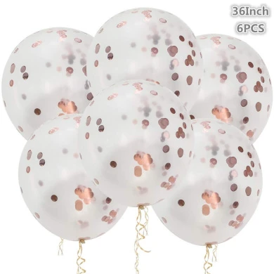 90cm Jumbo Giant Confetti Balloons, Clear Balloons With Gold Confetti (Premium Helium Quality) Pkg/6,Latex Glitter Confetti Balloons For Birthdays Wedding Photo Shoot And Festivals Christmas And Event Decorations 3 90cm Jumbo Giant Confetti Balloons, Clear Balloons With Gold Confetti (Premium Helium Quality) Pkg/6,Latex Glitter Confetti Balloons For Birthdays Wedding Photo Shoot And Festivals Christmas And Event Decorations