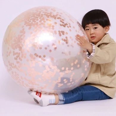 90cm Jumbo Giant Confetti Balloons, Clear Balloons With Gold Confetti (Premium Helium Quality) Pkg/6,Latex Glitter Confetti Balloons For Birthdays Wedding Photo Shoot And Festivals Christmas And Event Decorations 4 90cm Jumbo Giant Confetti Balloons, Clear Balloons With Gold Confetti (Premium Helium Quality) Pkg/6,Latex Glitter Confetti Balloons For Birthdays Wedding Photo Shoot And Festivals Christmas And Event Decorations - Image 2