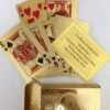 24K Gold Plated Playing Cards (Perfect For Christmas) (Gold) By E FAST CE4 -Funko Favour 6 104