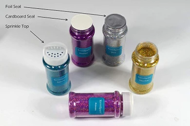 KittyKraft 5 Piece Extra Fine Glitter Set (Holiday Collection)- Includes Red, White, Green, Gold, And Silver Glitter - Perfect For Christmas And Holiday Crafts 6 KittyKraft 5 Piece Extra Fine Glitter Set (Holiday Collection)- Includes Red, White, Green, Gold, And Silver Glitter - Perfect For Christmas And Holiday Crafts - Image 4