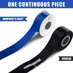 Humphrey's Craft 3.8cm Red Double Faced Satin Ribbon - 25 Yards Variety Of Colour And Sizes For Crafts Gift Wrapping DIY Bows Bouquet Decoration Christmas Tree Wedding And Invitation Card. -Funko Favour 6 1075