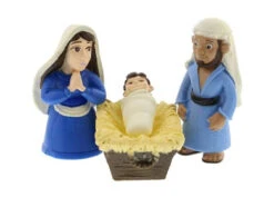 Nativity Playset For Children 19 Pieces By BibleToys. Includes Mary, Joseph, Baby Jesus. Christmas Toys For Children -Funko Favour 6 1156