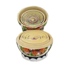 Perfect Mother's Day Gift Set Of 15 Big Bulky Strawberry Colourful Basswood Wooden Traditional Russian Nesting Dolls Matryoshka Kids Stacking Toys Christmas Birthday Festival Gifts -Funko Favour 6 119