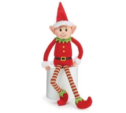 Plush Little Elf Soft Stuffed Santa Helper Christmas New