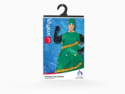 Smiffy's New Deluxe Christmas Tree Costume With Tunic And Hat (Green) -Funko Favour 6 127