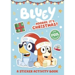 Bluey: Hooray, It's Christmas!: A Sticker Activity Book