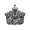 AVESON Creative Vintage Metal Alloy Crown Design Jewellery Box Ring Trinket Case Christmas Birthday Gift, Large 2 AVESON Creative Vintage Metal Alloy Crown Design Jewellery Box Ring Trinket Case Christmas Birthday Gift, Large -Funko Favour 6 1285