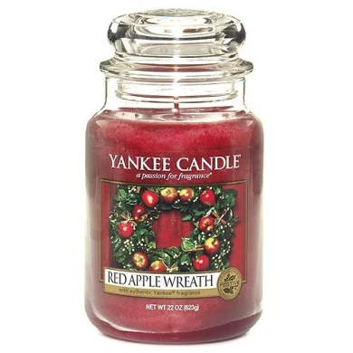 YANKEE CANDLE Medium Jar Candle, Christmas Magic, Red 3 YANKEE CANDLE Medium Jar Candle, Christmas Magic, Red