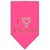 Mirage Pet Products 66-25-04 LGBPK Heart Christmas Screen Print Bandana Bright Pink Large 2 Mirage Pet Products 66-25-04 LGBPK Heart Christmas Screen Print Bandana Bright Pink Large -Funko Favour 6 1373
