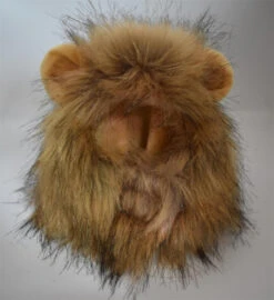 Lion Mane Wig For Dog And Cat Costume Pet Adjustable Washable Comfortable Fancy Lion Hair Dog Clothes Dress For Halloween Christmas Easter Festival Party Activity -Funko Favour 6 1409