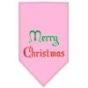 Mirage Pet Merry Christmas Screen Print Dog Bandana