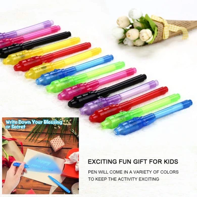 DLUCKY Invisible Ink Pen 28Pcs Latest 2019 Spy Pen With UV Light Magic Marker Kid Pens For Secret Message And Birthday Party,Writing Secret Message For Easter Day Halloween Christmas Party Bag Gift 7 DLUCKY Invisible Ink Pen 28Pcs Latest 2019 Spy Pen With UV Light Magic Marker Kid Pens For Secret Message And Birthday Party,Writing Secret Message For Easter Day Halloween Christmas Party Bag Gift - Image 5