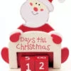 Days Til Until Christmas Advent Xmas Wooden Santa Countdown Calendar By From Then To Now -Funko Favour 6 203