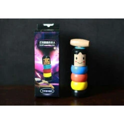 Funny Unbreakable Wooden Man Magic Toy, Japanese Style Immortal Daruma Puppet Halloween Stage Magic Props Halloween Christmas -Funko Favour 6 228