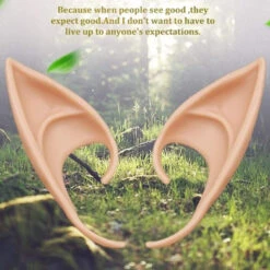 GREAT & LUCKY Cosplay Fairy Pixie Elf Ears - Soft Pointed Tips Anime Party Dress Up Costume Masquerade Accessories For Halloween Christmas Party, 3 Pair -Funko Favour 6 254