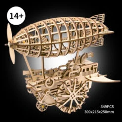 ROKR 3D Laser Cut Puzzles With Gear - Mechanical Model Construction Kits - Air Vehicle Model Building Moving Kit - Engineering Toys - Christmas Birthday Gifts For Teens And Adults 14 ROKR 3D Laser Cut Puzzles With Gear - Mechanical Model Construction Kits - Air Vehicle Model Building Moving Kit - Engineering Toys - Christmas Birthday Gifts For Teens And Adults -Funko Favour 6 268