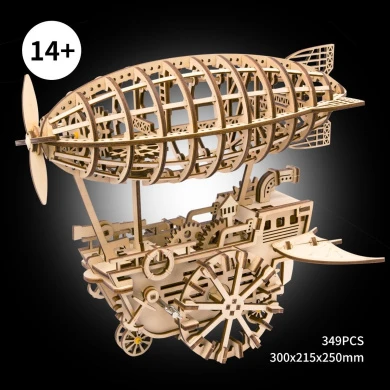 ROKR 3D Laser Cut Puzzles With Gear - Mechanical Model Construction Kits - Air Vehicle Model Building Moving Kit - Engineering Toys - Christmas Birthday Gifts For Teens And Adults 5 ROKR 3D Laser Cut Puzzles With Gear - Mechanical Model Construction Kits - Air Vehicle Model Building Moving Kit - Engineering Toys - Christmas Birthday Gifts For Teens And Adults - Image 3