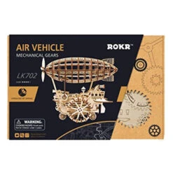 ROKR 3D Laser Cut Puzzles With Gear - Mechanical Model Construction Kits - Air Vehicle Model Building Moving Kit - Engineering Toys - Christmas Birthday Gifts For Teens And Adults 16 ROKR 3D Laser Cut Puzzles With Gear - Mechanical Model Construction Kits - Air Vehicle Model Building Moving Kit - Engineering Toys - Christmas Birthday Gifts For Teens And Adults -Funko Favour 6 270