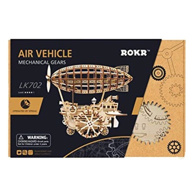 ROKR 3D Laser Cut Puzzles With Gear - Mechanical Model Construction Kits - Air Vehicle Model Building Moving Kit - Engineering Toys - Christmas Birthday Gifts For Teens And Adults 7 ROKR 3D Laser Cut Puzzles With Gear - Mechanical Model Construction Kits - Air Vehicle Model Building Moving Kit - Engineering Toys - Christmas Birthday Gifts For Teens And Adults - Image 5
