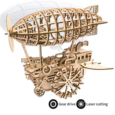ROKR 3D Laser Cut Puzzles With Gear - Mechanical Model Construction Kits - Air Vehicle Model Building Moving Kit - Engineering Toys - Christmas Birthday Gifts For Teens And Adults 8 ROKR 3D Laser Cut Puzzles With Gear - Mechanical Model Construction Kits - Air Vehicle Model Building Moving Kit - Engineering Toys - Christmas Birthday Gifts For Teens And Adults - Image 6
