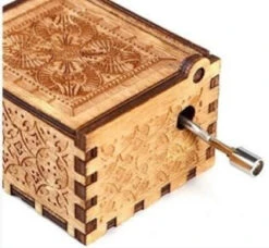 Antique Carved Wooden Music Box Hand Cranked Music: Game Of Thrones, Harry Potter, Merry Christmas Theme Gift (Moana, Wood) 15 Antique Carved Wooden Music Box Hand Cranked Music: Game Of Thrones, Harry Potter, Merry Christmas Theme Gift (Moana, Wood) -Funko Favour 6 283