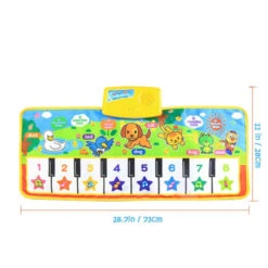 Fresh Household Piano Mat, Kids Music Mat Dance Mat Playmat Education Toy Birthday Christmas Easter Day Gift For Boys Girls -Funko Favour 6 306