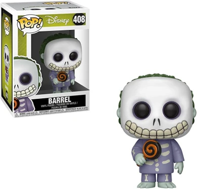 FUNKO POP NIGHTMARE BEFORE CHRISTMAS BARREL VINYL FIG (C: 1-1-2) 4 FUNKO POP NIGHTMARE BEFORE CHRISTMAS BARREL VINYL FIG (C: 1-1-2) - Image 2