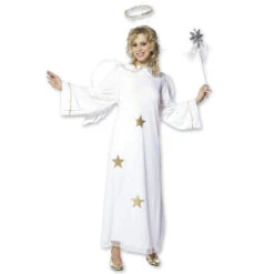 WIDMANN Ladies Star Angel Costume Medium UK 10-12 For Christmas Panto Nativity Fancy Dress -Funko Favour 6 325