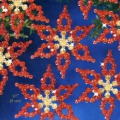 Beadery BOK-5932 Holiday Beaded Ornament Kit, Christmas Chandeliers -Funko Favour 6 349