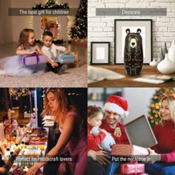 HYCLES Nesting Dolls Russian Matryoshka Wood Stacking Nested Dog Set For Kids Handmade Toys For Children Kids Christmas Birthday Decoration Halloween Wishing Gift 15 HYCLES Nesting Dolls Russian Matryoshka Wood Stacking Nested Dog Set For Kids Handmade Toys For Children Kids Christmas Birthday Decoration Halloween Wishing Gift -Funko Favour 6 35