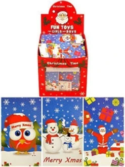 12 X Mini Christmas Notepads