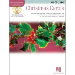 Hal Leonard Christmas Carols For Violin Book/CD
