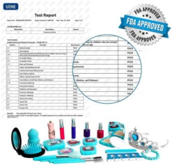 Fabely Washable Makeup Kit Pretend Play Toy For Girl Applies Like Real Makeup But Washes Off Easily Toddler Makeup Toy Perfect Christmas Birthday Gifts For 4 5 6 7 8 Years Old Little Girls -Funko Favour 6 407