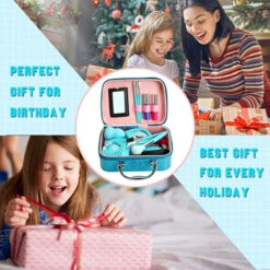 Fabely Washable Makeup Kit Pretend Play Toy For Girl Applies Like Real Makeup But Washes Off Easily Toddler Makeup Toy Perfect Christmas Birthday Gifts For 4 5 6 7 8 Years Old Little Girls -Funko Favour 6 408