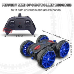 MaxTronic RC Cars, Remote Control Car Toy Vehicle 4WD 2.4Ghz 8 Mph Racing Stunt Car Double Sided 360°Rotation & Flips, Kids Toy Car For Boys & Girls Birthday Christmas -Funko Favour 6 441