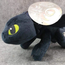 Naisidier 1pc How To Train Your Dragon Toothless Night Fury Plush Toy Soft Doll Kids Gift Dragon Plush With Embroidered Eyes Soft Stuffed Animals Toys (9in 23cm) Christmas Toy Gift -Funko Favour 6 451