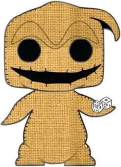 Funko Pop! Sized Pin Disney: Nightmare Before Christmas - Oogie Boogie With Possible Chase Variant (Styles May Vary), Multicolor, WDPP0041