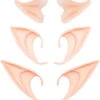 Elf Ears Cosplay Masquerade Accessories - Fairy Pixie Soft Pointed Tips Anime Party Dress Up Costume For Halloween Christmas Party (1 Pair-Long) -Funko Favour 6 466