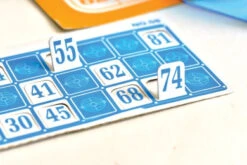 Portable Car Travel Bingo Game - Bingo Game Kit For Kids Boys Girls Adults Family - Ideal For Bridal Showers Christmas Holidays Parties - Vintage Learning Toy Minii Bingo Set By Perfect Life Ideas -Funko Favour 6 492