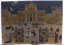 Alison Gardiner 'Christmas At The Palace' Large Traditional Advent Calendar By Alison Gardiner -Funko Favour 6 513