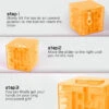 ThinkMax Money Maze Puzzle Box Gift, Perfect Puzzle Money Holder, Funny And Cool Brain Teasers For Kids, Boys, Girls, Teens And Adults, Perfect Christmas Gag Gifts (Orange) -Funko Favour 6 549