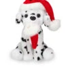 Plushland Xmas Pawpal With Santa Hat Stuffed Animals Plush Puppet Dog 20cm For Kids - A Perfect Christmas Day Gift On This Holiday For Babies (Beagle) -Funko Favour 6 556