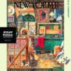 New York Puzzle Company - New Yorker Christmas Attic - 1000 Piece Jigsaw Puzzle -Funko Favour 6 557