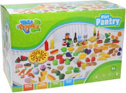 JOYIN Play Food Set 135 Pieces Play Kitchen Set For Market Educational Pretend Play, Food Playset, Kids Toddlers Toys, Kitchen Accessories Fake Food, Party Favour Christmas Stocking Stuffers -Funko Favour 6 564