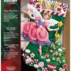 Bucilla Sugar Plum Fairy Christmas Stocking Felt Applique Kit, 85431 46cm -Funko Favour 6 597