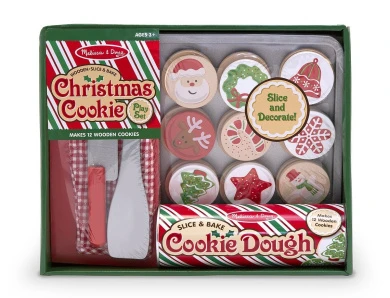 Melissa & Doug Slice & Bake Christmas Cookie Play Set 3 Melissa & Doug Slice & Bake Christmas Cookie Play Set