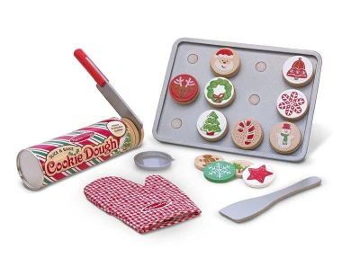 Melissa & Doug Slice & Bake Christmas Cookie Play Set 4 Melissa & Doug Slice & Bake Christmas Cookie Play Set - Image 2