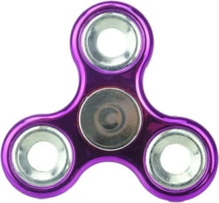 Christmas Concepts® Exclusive 3 Sided Special Fidget Spinner - Stress Reducer, Stress Relief, Autism, ADHD (Purple)