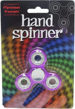Christmas Concepts® Exclusive 3 Sided Special Fidget Spinner - Stress Reducer, Stress Relief, Autism, ADHD (Purple) -Funko Favour 6 633
