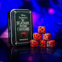 The Nightmare Before Christmas Premium Dice Set -Funko Favour 6 648